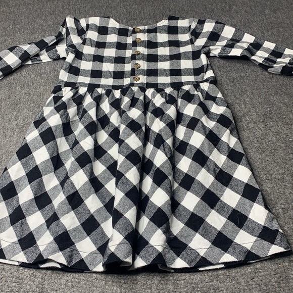 Hanna Andersson Checkerboard Dress Size 130 - Picture 5 of 6